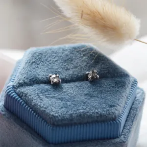 Zlaté minimalistické náušnice s diamanty salt and pepper STELLIE Thumbnail