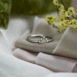 Vykrojený prsten s diamanty EMILIANO Thumbnail