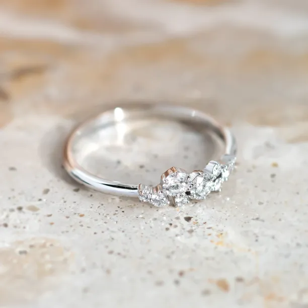 Diamantový cluster prsten CLARIAS Image