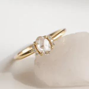 Lab grown diamond ring in vintage style LIRA Thumbnail