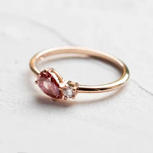 Lab-grown diamantový prsten Toi et Moi DUA Thumbnail