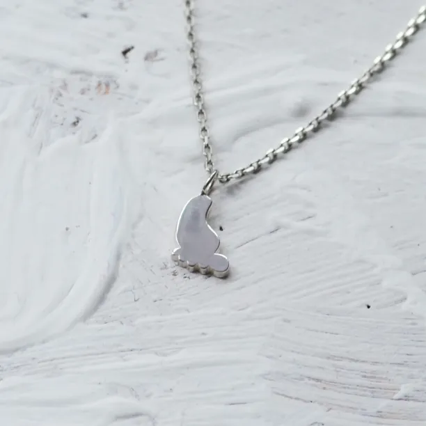 Zlatý přívěsek ve tvaru dětské nohy BABY Image