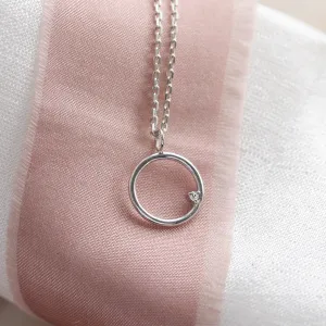 Zlatý karma náhrdelník s diamantem VAJRASANA Thumbnail