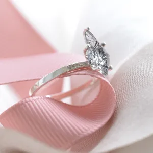 Rutilated quartz ring with diamonds EABHA Thumbnail