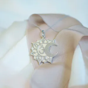 Silver pendant for yoga lovers JOGA Thumbnail