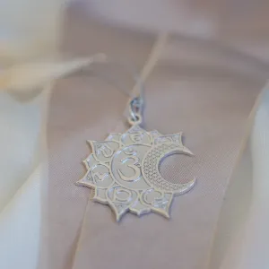 Silver pendant for yoga lovers JOGA Thumbnail