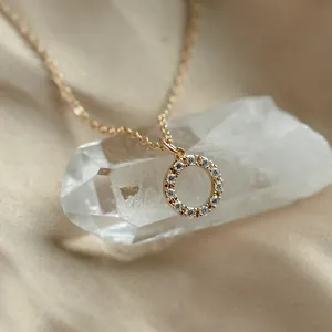 Minimalistický náhrdelník s laboratorními diamanty REESE Thumbnail