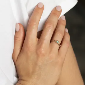 Zlatý prsten se smaragdem DREM Thumbnail