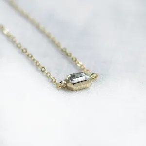 Minimalistický zlatý náramek se salt and pepper diamantem NAYA Thumbnail