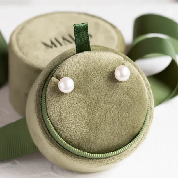 Perlové napichovací náušnice VASKI Image