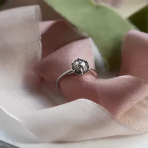 Rutile quartz gold ring OLLY Thumbnail