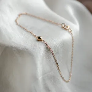 Zlatý náramek s černým diamantem BALA Thumbnail