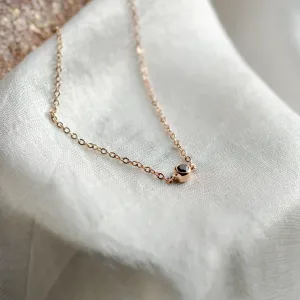 Zlatý náramek s černým diamantem BALA Thumbnail