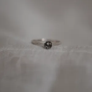 Gold ring with rutile quartz BURGO Thumbnail