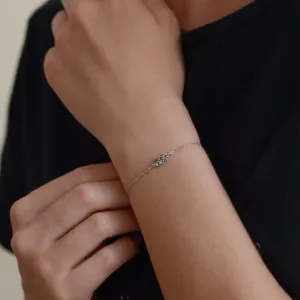 Zlatý náramek osazený salt and pepper diamanty CLARE Thumbnail