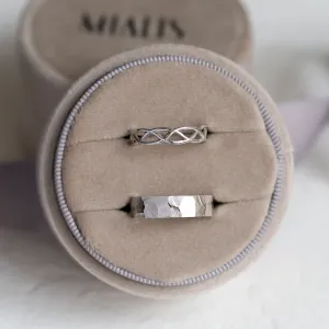 Propletené snubní prsteny ze zlata JAS Thumbnail