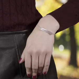 Minimalistický náramek se srdcem a libovolným gravírem Renma Thumbnail