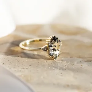 Lab-grown salt and pepper diamond ring PAULI Thumbnail