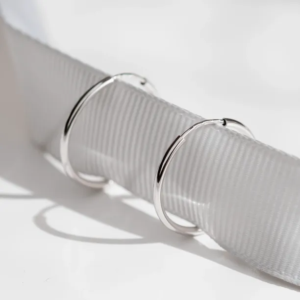 Zlaté kruhové náušnice MOZZA Image