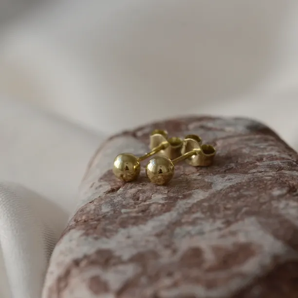 Zlaté náušnice kuličky ALIANO Image