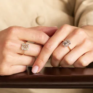 Zlatý prsten se salt and pepper diamanty LUCIANA Thumbnail