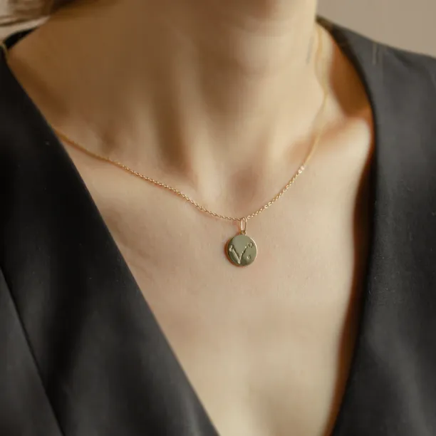 Přívěsek se souhvězdím zvěrokruhu a diamantem ZODIAC Image