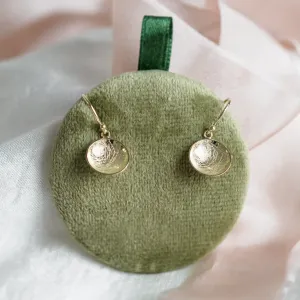 Unique gold earrings BARBARA Thumbnail