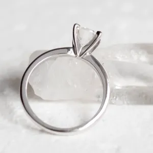 Platinový prsten s diamantem 0.4ct VEITA Thumbnail