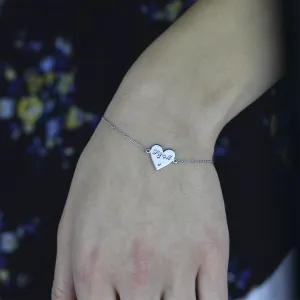 VICKY Silver bracelet with a diamond Thumbnail