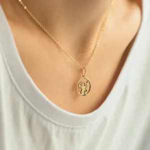 Zlatý přívěsek s diamantem IVY