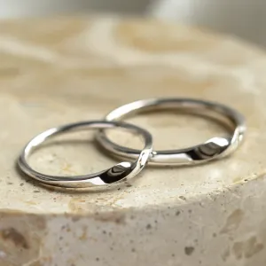 Unique mobius wedding bands NAMI Thumbnail