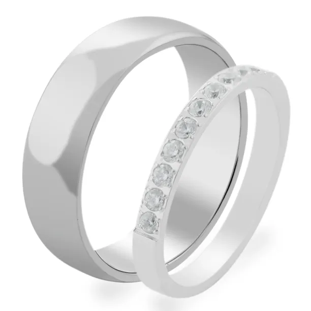 SVETE  diamond wedding rings Image