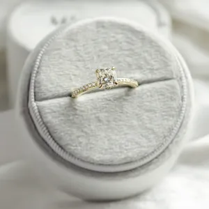 Luxury lab grown diamond engagement ring ARABELLA Thumbnail