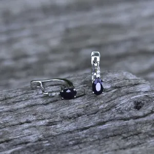 LEANA elegant sapphire rings Thumbnail