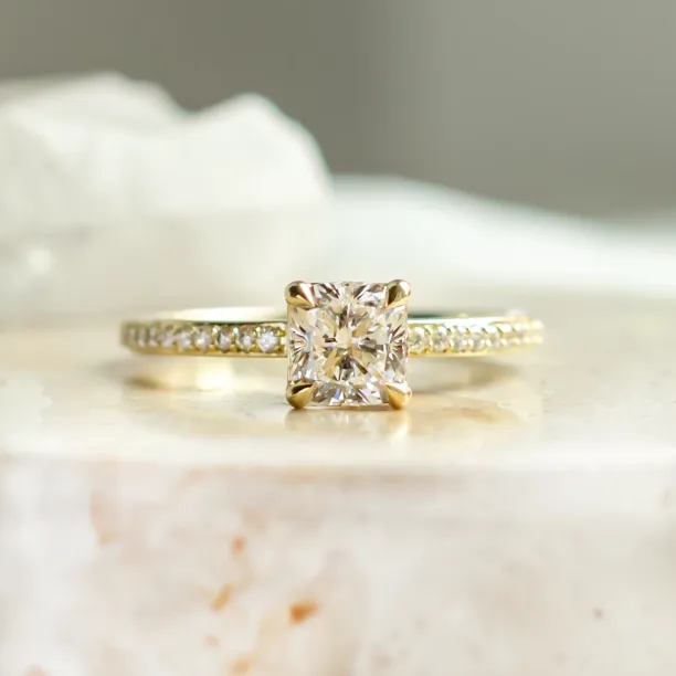 Luxury lab grown diamond engagement ring ARABELLA Image