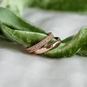 Luxusní snubní zlaté diamantové prsteny KNEDE Thumbnail