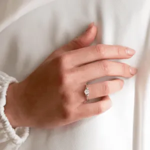 Zásnubní prsten s diamantem 0.4ct RISTE