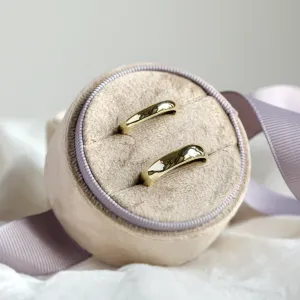 Snubní prsteny  z červeného zlata D-SHAPE ALASKA Thumbnail