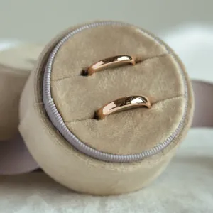 Snubní prsteny  z červeného zlata D-SHAPE ALASKA Thumbnail