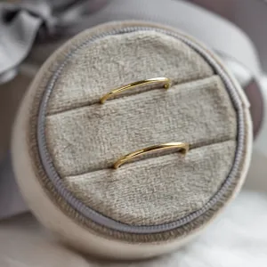 Zlaté snubní prsteny LOBE Thumbnail