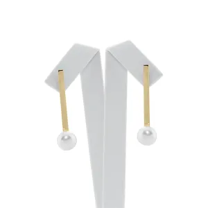 Zlaté náušnice s perlami Hakkola Thumbnail