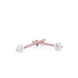 Zlaté náušnice s perlami Hakkola Thumbnail