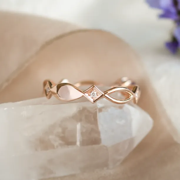 Zlatý prsten s tanzanitem QUEENA Image