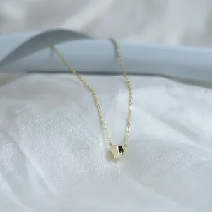 Zlatý náramek s atypickou kostkou a diamantem GIMLE Thumbnail