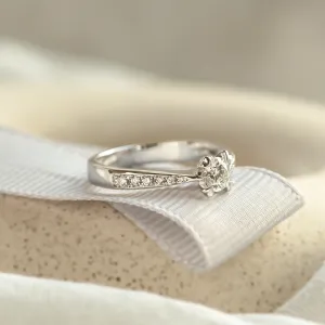 Zlatý zásnubní prsten s diamanty LOTE Thumbnail