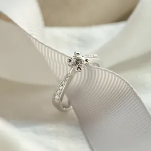 Zlatý zásnubní prsten s diamanty LOTE Thumbnail