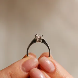 Zásnubní prsten s diamantem 0.4ct FLORA Thumbnail