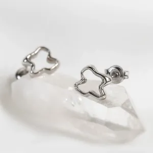 Nepravidelné originální náušnice s diamantem CLAUDINE Thumbnail