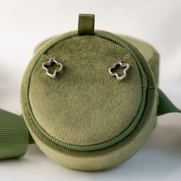 Nepravidelné originální náušnice s diamantem CLAUDINE Image