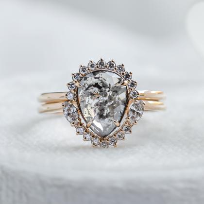 Salt and pepper diamanty – nedokonalá krása jako z jiného vesmíru